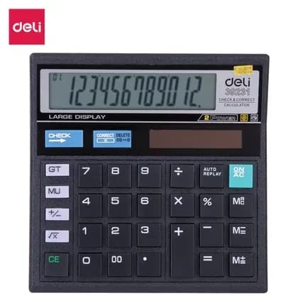 Калькулятор 12 разрядный 39231 Deli
