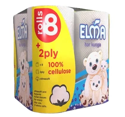 Туалетная Бумага UltraSoft 8 EURO PACK