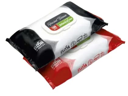 Влажные салфетки Antibacterial размер 17.5x16.5 количество в упаковке 100 шт