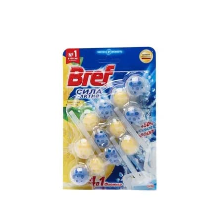 Туалетный блок для унитаза Bref, 3х50г