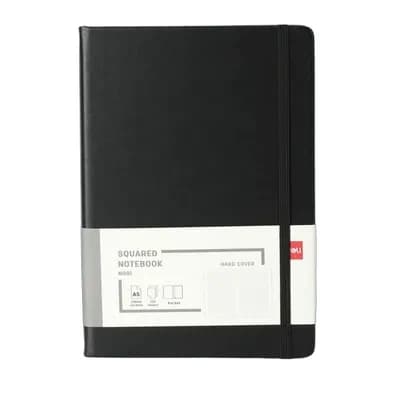 Блокнот A5 120л клетка N001 (асс) Deli