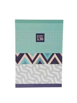 Ежедневник недатированный А5, 136л., 7БЦ BG "Color line", глянцевая ламинация (линейка)