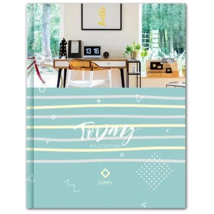 Ежедневник недатированный А5, 160л., 7БЦ BG "Office&Nature", матовая ламинация, выб. лак