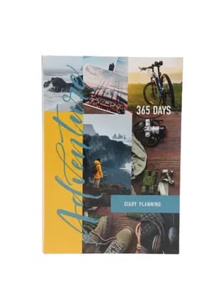 Ежедневник недатированный А5, 176л., 7БЦ BG "Adventure", глянцевая ламинация