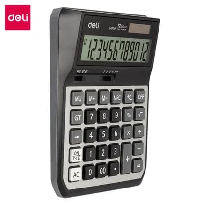 Калькулятор 12 разрядный 00820 Deli
