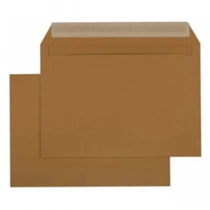 Конверт А4+ 250х353, крафт, 90г/м2, с отрывной лентой, ALTA