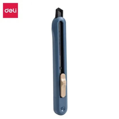 Нож  канцелярский 9мм NS063 (сн) Deli