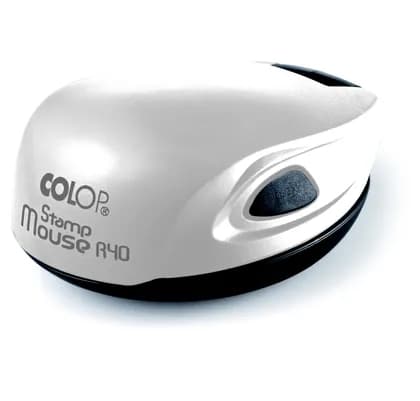 Оснастка Stamp Mouse R40 (хром/сн) Colop (круглая)
