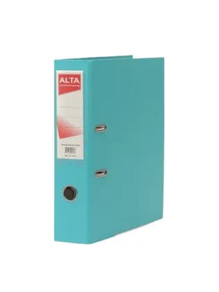 Регистратор А4 75мм (бирюз) Alta