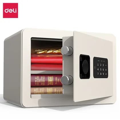 Сейф 250*350*250 (бл) 33515 Deli 9.7кг
