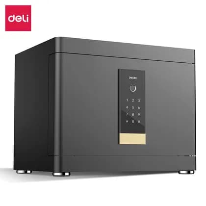 Сейф 290*370*220 с отпечатком 4111 Deli 20кг