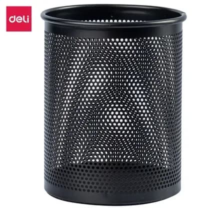 Стакан для ручек метал. 909 Deli