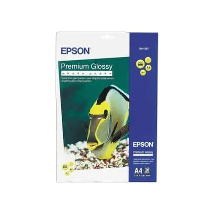 Premium Glossy Photo Paper A4 (20 листов). Листы. Формат A4. Количество листов в упаковке 20. Размеры рулона/листа A4