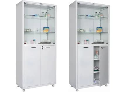 Медицинский шкаф HILFE МД2 1780 /SG