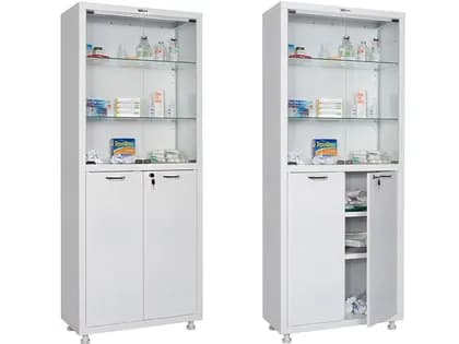 Медицинский шкаф HILFE МД 2 1670/ SG