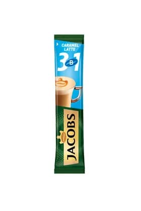 Jacobs 3в1 Карамель Латте 24х13.5гх10 (240штук)