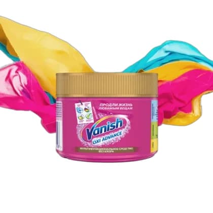 Пятновыводитель VANISH Oxi Advance 250гр х4