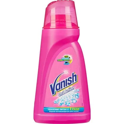 Жидкий пятновыводитель VANISH OXI Action 1л х12