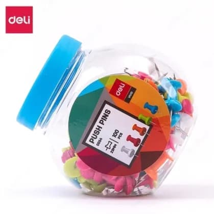 Кнопки силовые 100 шт. 0054 Deli
