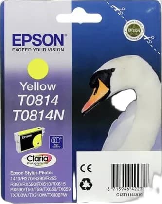 Картридж Epson T0814 Yellow