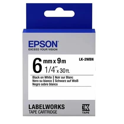 Лента термотрансферная Epson LK-2WBN