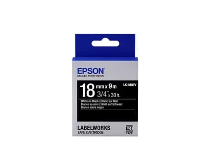 Лента Epson LK-5BWV