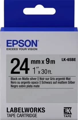 Лента Epson LK-6SBE
