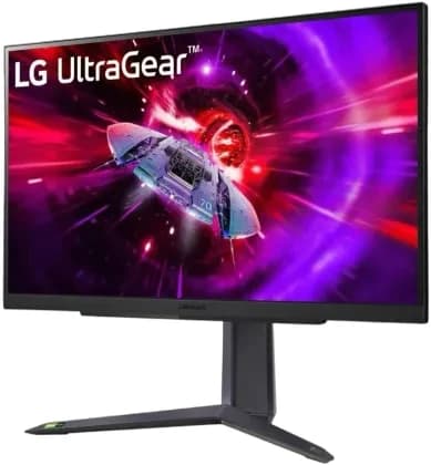 Монитор LG UltraGear 27GR75Q-B 27" QHD IPS Gaming Monitor, 165Hz Refresh Rate, 1ms Response Time, AMD FreeSync Premium, NVIDIA G-SYNC Compatible, HDR10, HDMI, DisplayPort | 27GR75Q-B.AMA
