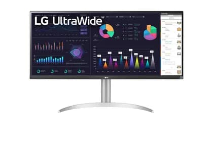 Монитор LG 34WQ650-W 34" UltraWide Full HD IPS Monitor, 100Hz, 5ms, HDR 400, AMD FreeSync, Speakers, USB Type-C, White | 34WQ650-W.AMA