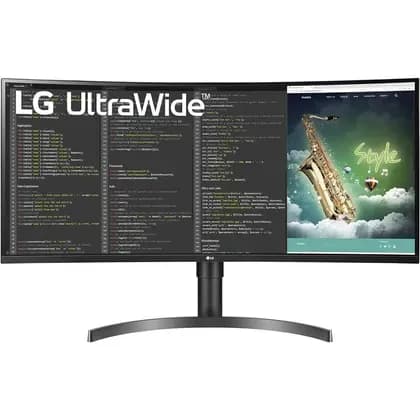 Монитор LG 35WN75CN 35-Inch Curved UltraWide QHD VA Display Monitor, 3440 x 1440, 100Hz, USB-C, HDMI, DisplayPort, Speakers | 35WN75CN-B.AMA