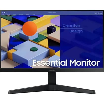 Монитор Samsung Essential S3 S31C 24" FHD IPS Flat Monitor, 75Hz Refresh Rate, 5ms, AMD FreeSync, Eye Saver, Flicker Free, HDMI, VGA, Black | LS24C310EAMXUE