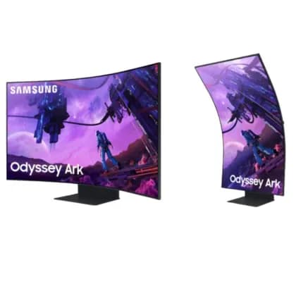 Монитор Samsung Odyssey Ark BG970 55" UHD 1000R Curved Smart Gaming Monitor, VA Mini-LED, 165Hz, 1ms, HDR2000, 4x HDMI, USB Hub, Built-in Speakers | LS55BG970NMXUE