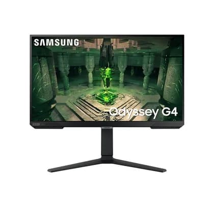 Монитор Samsung Odyssey G4 G40B 27" FHD IPS Gaming Monitor, 240Hz, 1ms, HDR10, G-Sync Compatible, FreeSync Premium | LS27BG402EMXUE