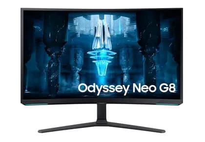 Монитор Samsung Odyssey Neo G8 32" Curved Gaming Monitor, 4K UHD 3840x2160 VA, 240Hz, 1ms, HDR2000, FreeSync Premium Pro, Mini-LED, HDMI 2.1, DP 1.4 | LS32BG850NMXUE