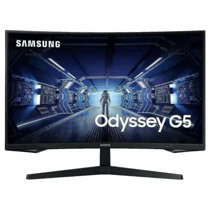 Монитор Samsung Odyssey G5 C32G55T 32" QHD (2560x1440) 144Hz 1ms VA Curved Gaming Monitor, HDR10, FreeSync Premium, HDMI, DisplayPort | LC32G55TQBMXUE