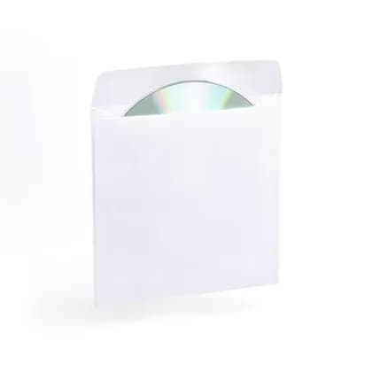 Конверт CD 125х125 мм, отрывная лента, окно