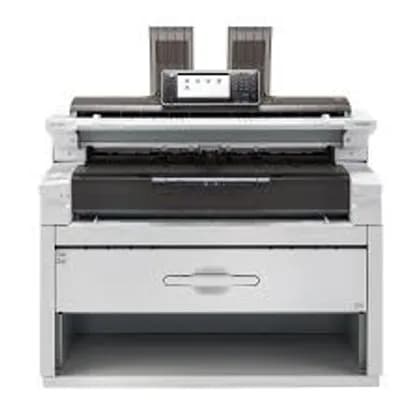 МФУ Ricoh MP W6700SP, лазерный, чёрно-белый, A0, USB, Ethernet