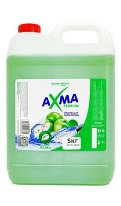 Средство для мытья посуды Ахma Premium зеленое яблоко 5 кг