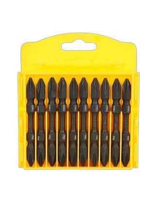 Биты в наборе 10шт PH2x65mm EDL252202 Deli
