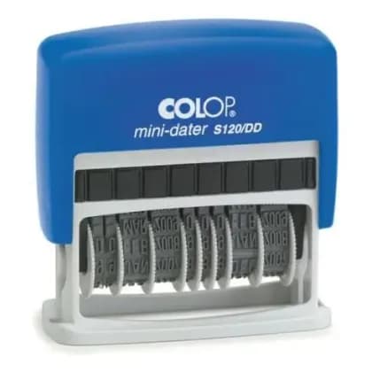 Датер двойной S120/DD D04 анг  (сн/сн) Colop