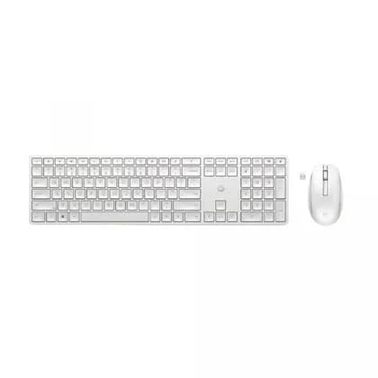 Беспроводный комплект клавиатура + мышь для ПК  HP 650 WLS KB/MSE Combo WHT (p/n 4R016AA)