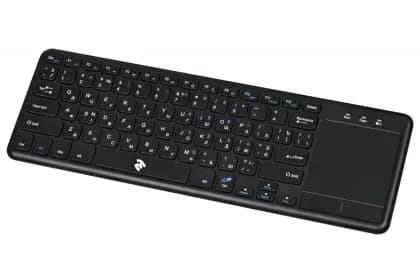 Клавиатура 2E Touch Keyboard KT100 WL/BT BLACK