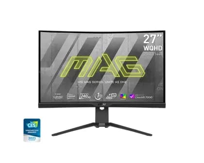 Монитор MSI - 27" MPG 275CQRXF,  VA, 0,5mc, 240hz, WQHD (2560x1440)
