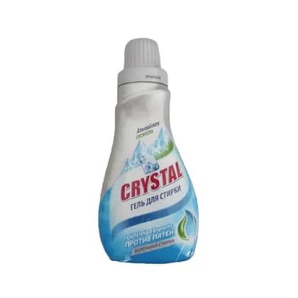 Жидкое средство для стирки Crystal 1л Альпийская Свежесть