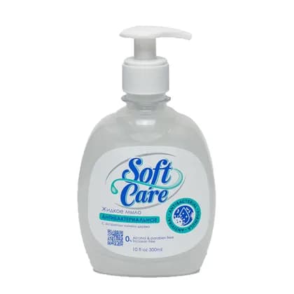 Жидкое мыло - "SOFT CARE" 300 мл антибактериалное