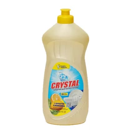 Средства для мытья посуды "CRYSTAL" 500 мл Лимон