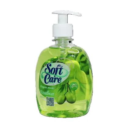 Жидкое мыло - "SOFT CARE" 300 мл Оливки