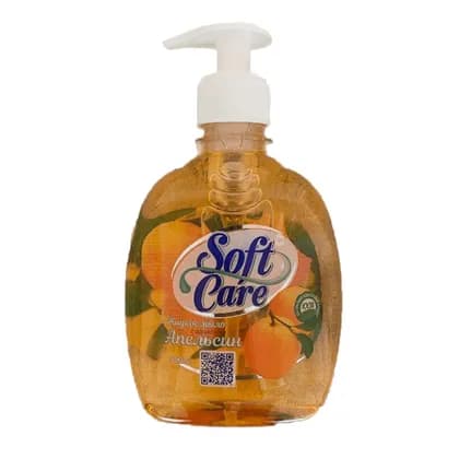Жидкое мыло - "SOFT CARE" 300 мл Апельсин