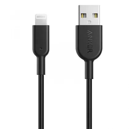 USB кабель Anker Powerline II with lightning connector 3ft C89 Black