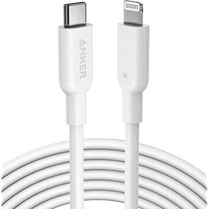 USB кабель Anker PowerLine III USB-C to Lightning 2.0 Cable 3ft White
